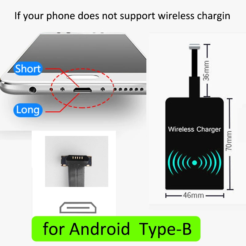 Type-B for Android Автомобильный держатель мобильного телефона для Toyota RAV4 XA50 RAV 4 50 MK5 Gravity беспроводной зарядный телефонный кронштейн автомобильные аксессуары наклейки на авто аксессуары для авто - Название цвета: Type-B for Android