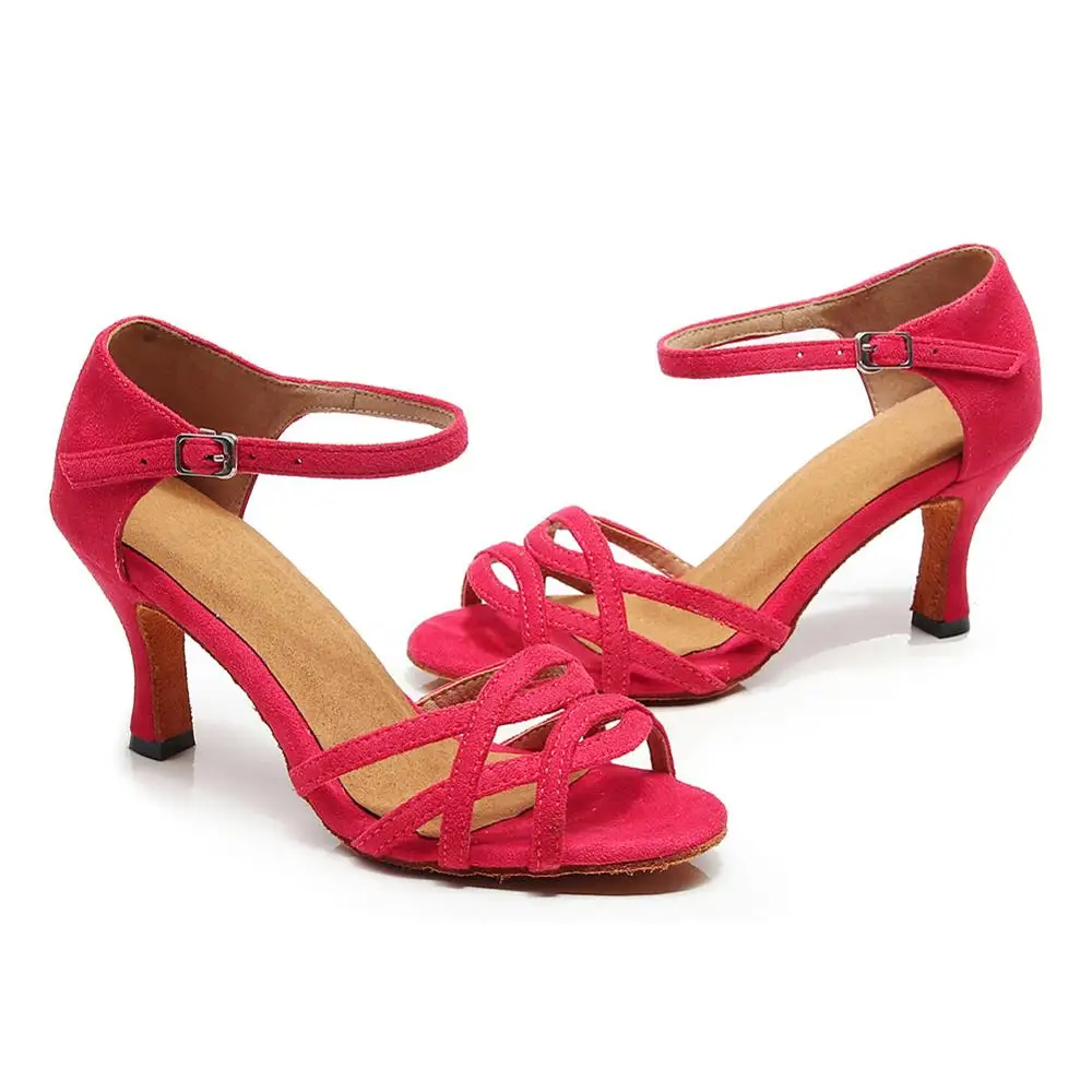 Женские туфли для латиноамериканских танцев SWDZM Обувь бальных танго современных