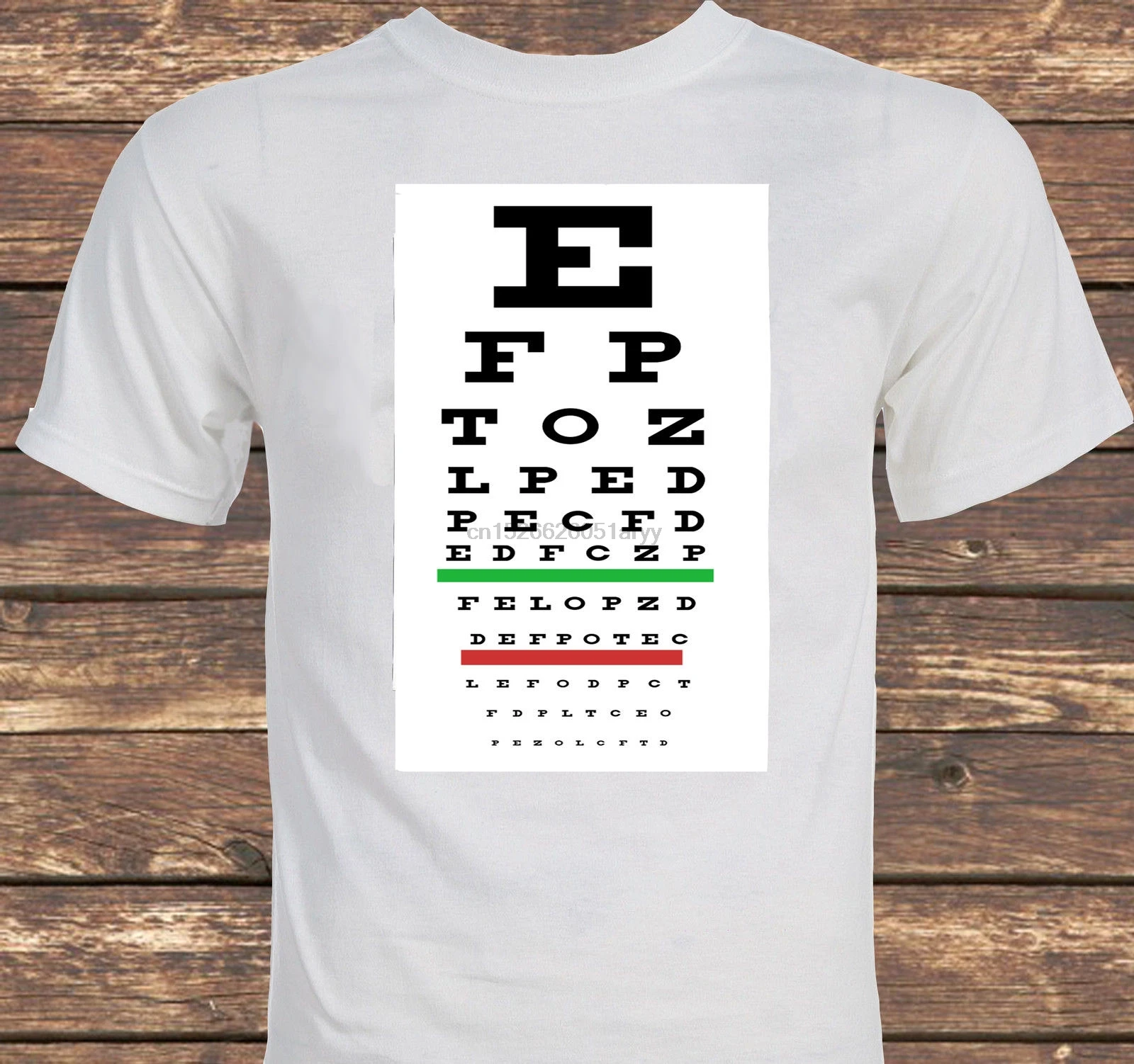

Eye Test Chart Unique Optometry T-shirt