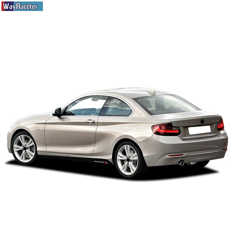 Наклейки в полоску на дверь автомобиля 2 шт. наклейки для BMW серии F22 Coupe F23 228i M235i M240i