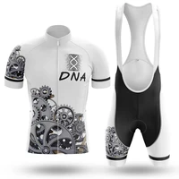 new 2022 dna cycling jersey set sport team bike men clothing quick dry summer sleeve cycling road ride shirt bib short gel pad