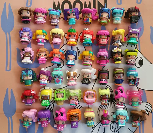 Оригинал 5 20 шт./компл. отправляем разные собранные девушки мультяшная анимация My