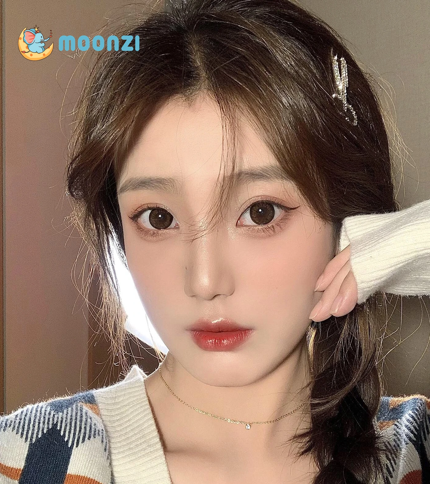 moonzi black coffee contact lenses annually black soft for eyes big pupil contact lens myopia prescription degree 2pcspair free global shipping