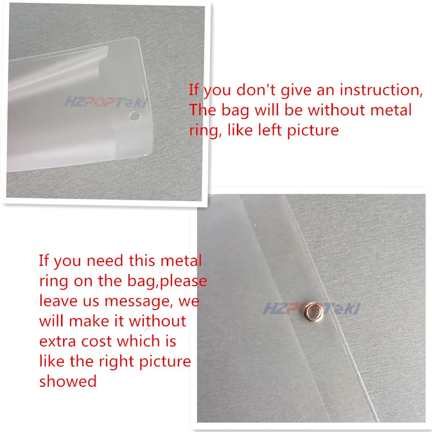 W6 7cm Plastic PVC Hang Envelope Sleeve Protective Cover Bags Display Price Sign Card Tag Promotion Label 2 Pockets 100pcs - купить по