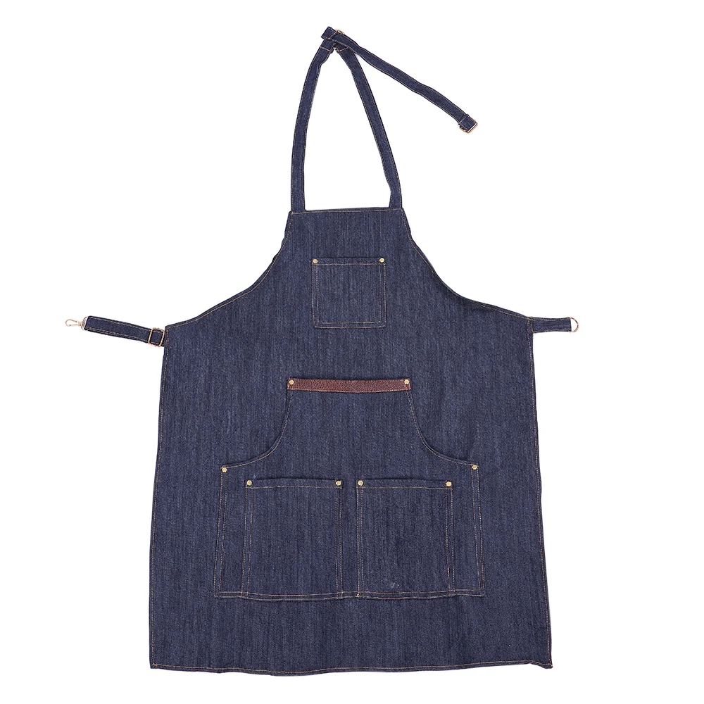 Профессиональная накидка для салона парикмахерской джинсовый фартук волос