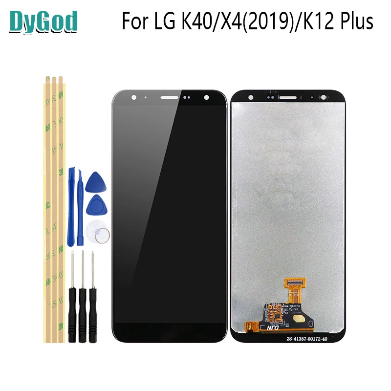 ЖК дисплей 5 7 дюйма для LG K40 LMX420EM сенсорный экран с дигитайзером в сборе X4 2019 K12 Plus
