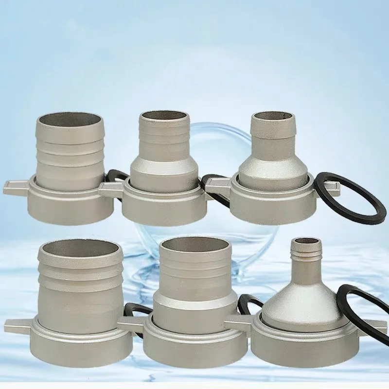 Фитинги для бензиновых водяных насосов 2 дюймовый алюминиевый Соединительный