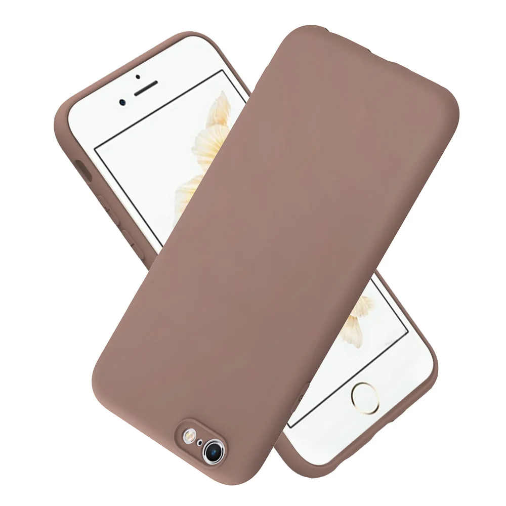 Для Apple iPhone 7 7Plus Мягкий ТПУ силиконовый роскошный мобильный телефон чехол