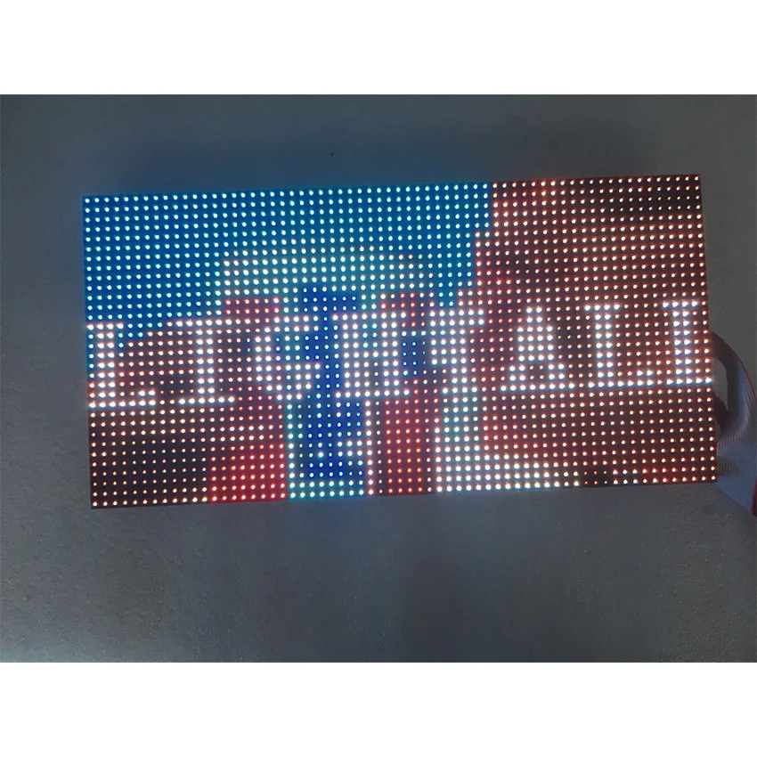 

320*160mm 32*16 Pixels 1/8 Scan Indoor 3in1 SMD3528 RGB Full Color P10 Led Display Screen Module LED Panel