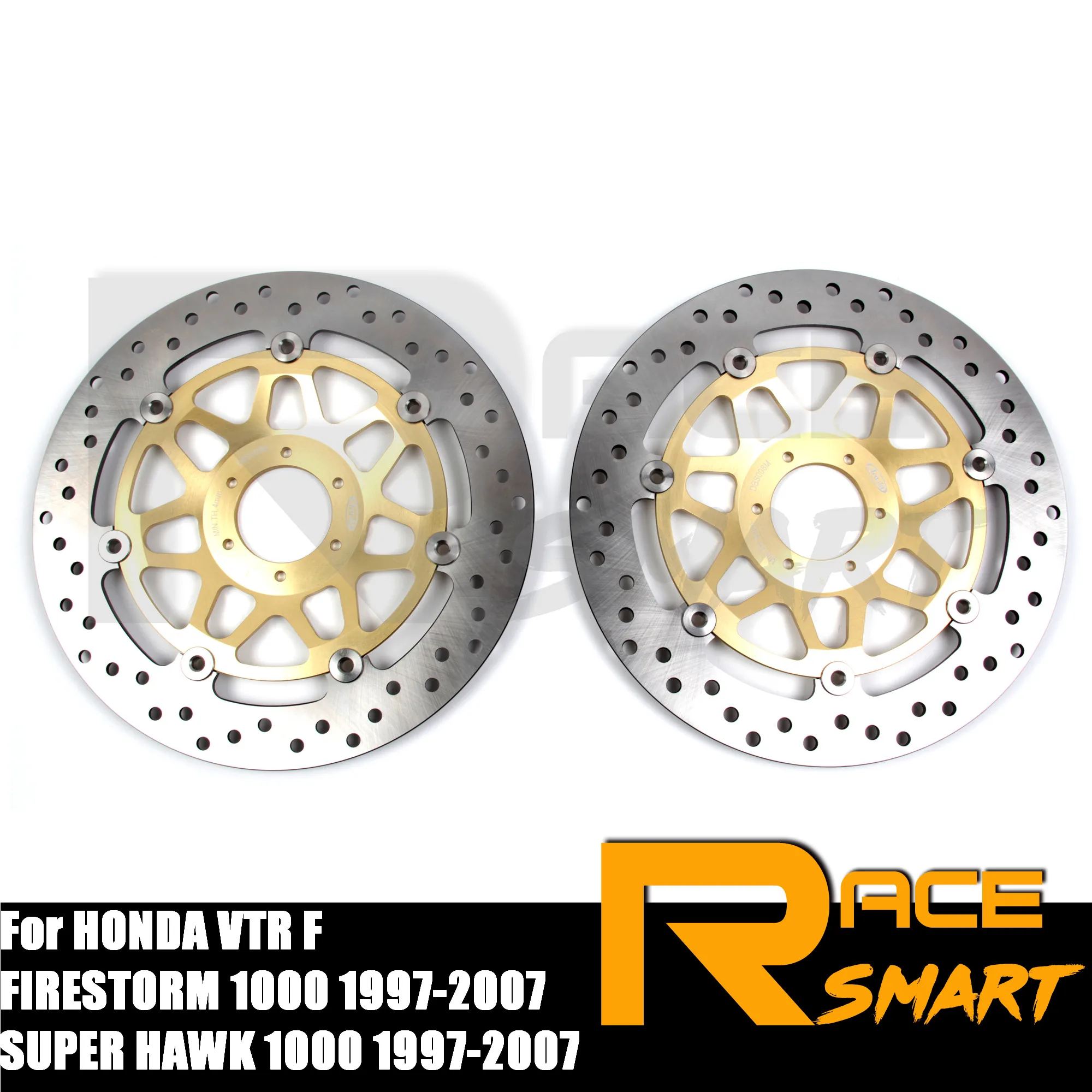 Мотоцикл CNC передние тормозные диски из нержавеющей стали роторы для HONDA VTR F SUPER HAWK