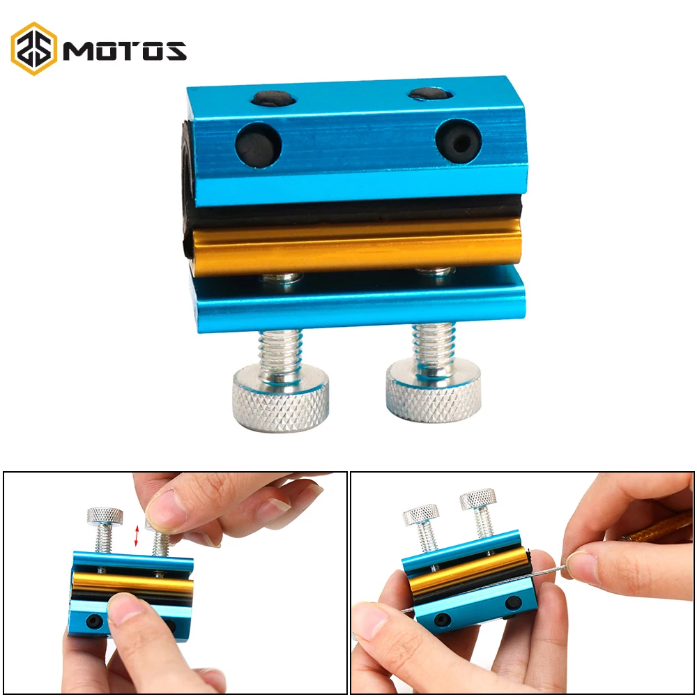 ZS мотоциклетная алюминиевая кабельная смазка инструмент проволока масленка