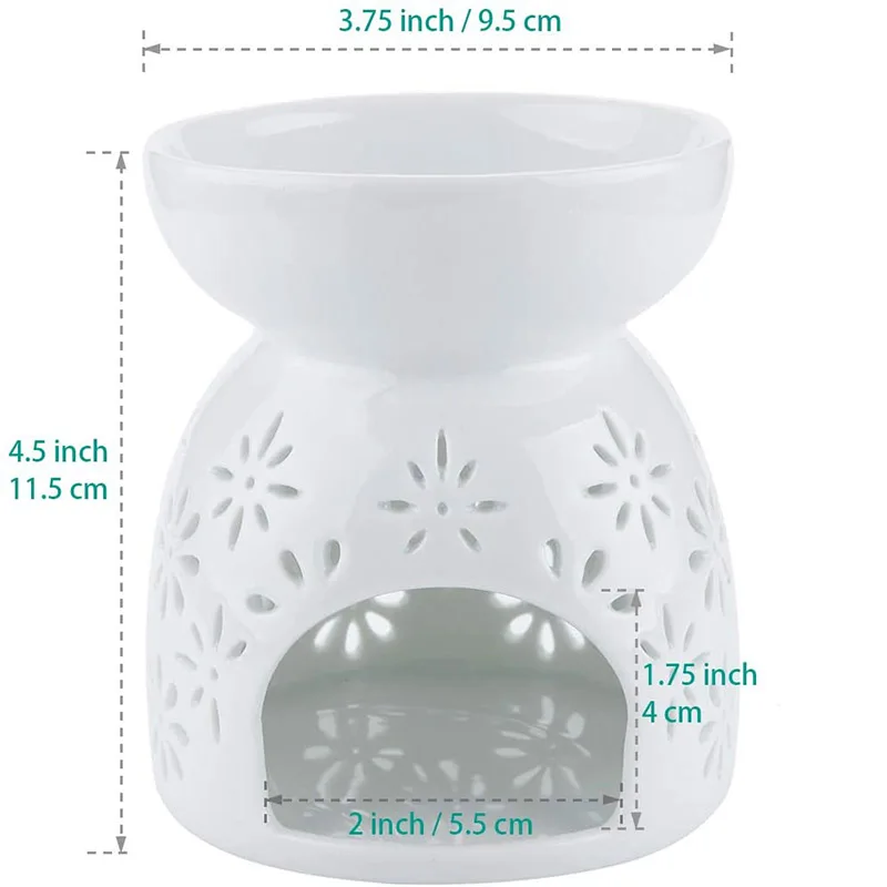 Керамический светильник для чая подсвечник эфирное масло горелка ароматерапия