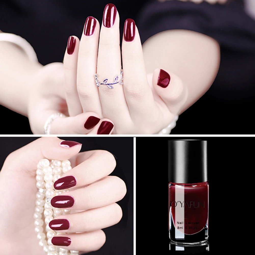 OYAFUN женский модный Гель-лак без пятен на водной основе для дизайна ногтей