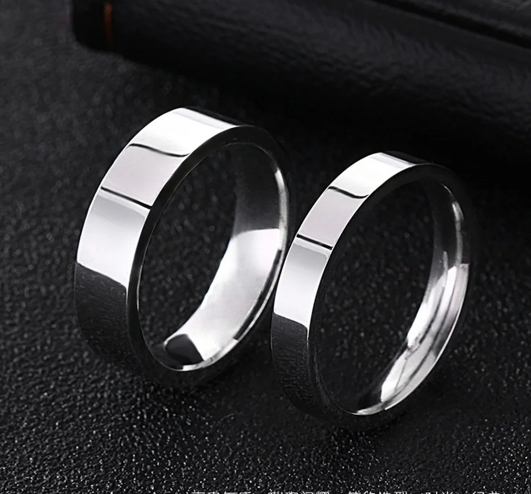 На заказ я люблю тебя пара колец сделай сам гравировка имя нержавеющая сталь