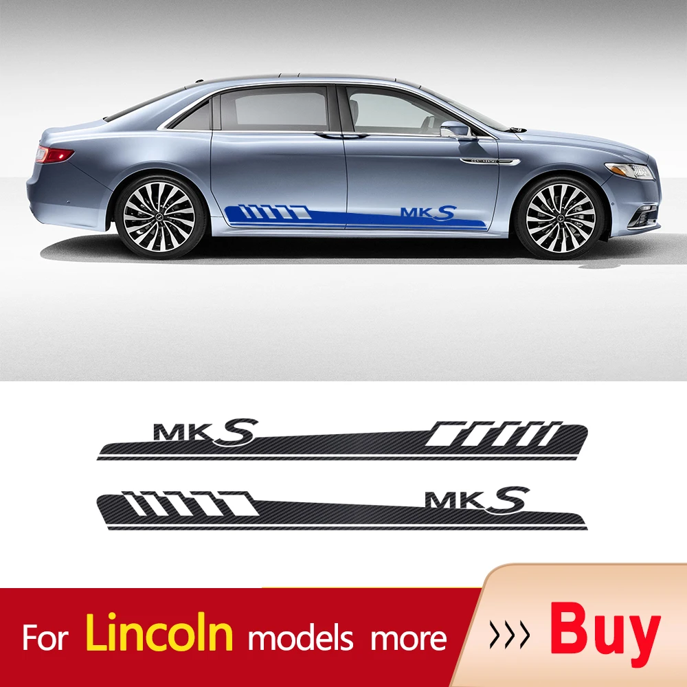 

Car Side Stickers Body Stripes Vinyl Decal For Lincoln Aviator Continental Corsair LS Mark LT MkC MkS MkT MkZ Nautilus Navigator