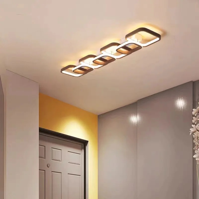 

Скандинавский светодиодный светильник для коридора, комнатный потолочный светильник для балкона, люстра для гардероба, потолочный светильник для спальни