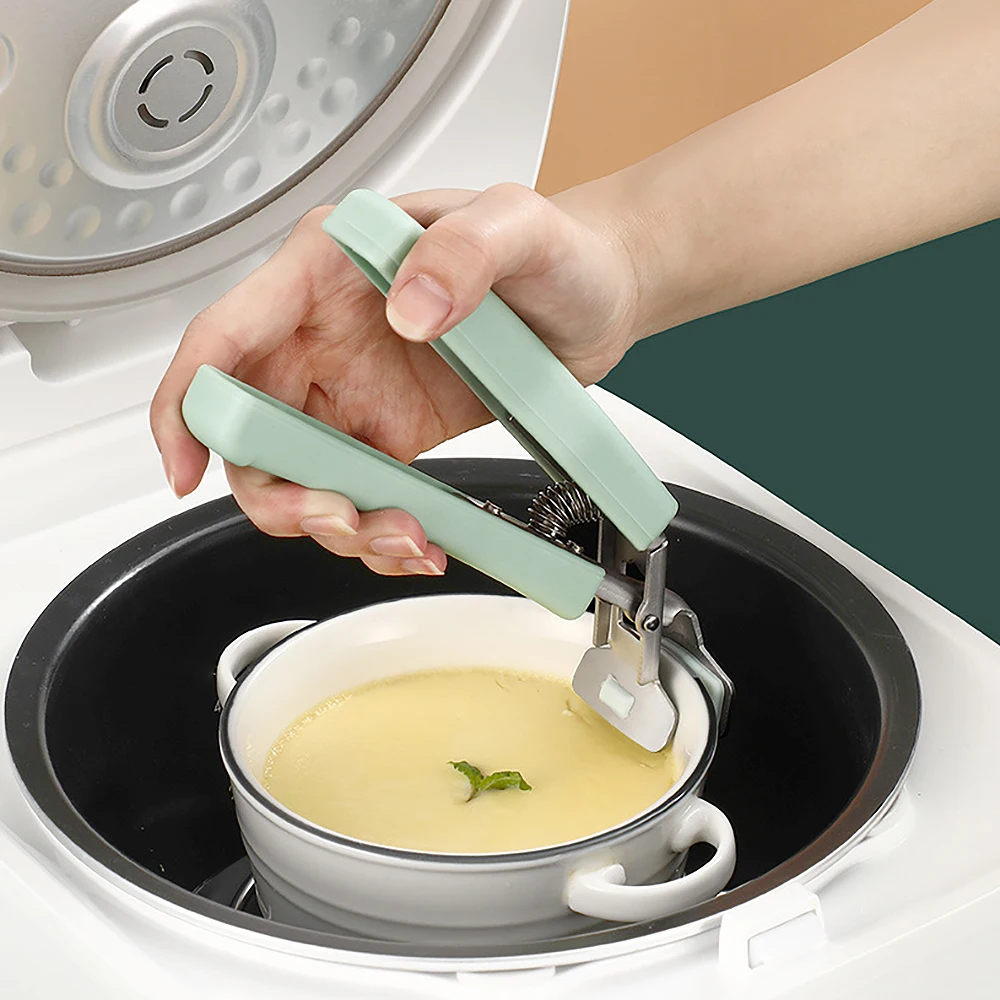 4 шт. зажим для чаши из нержавеющей стали захват горячей посуды захвата