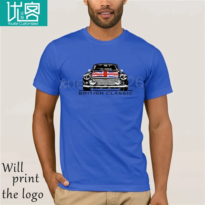 2019 Austin Mini Printed Tshirt Men's Summer Style Cooper Classic Car T Shirt Short Sleeve Tee | Мужская одежда