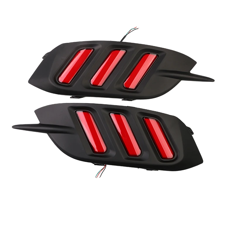 

Applicable to Civic 10 Generation Modified Wild Horse Model Bumper Light New Civic Rear Bumper LED Light Rear Bumper Fog Light