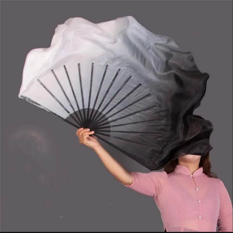 Вуаль для танца живота 2 слоя 76 см из натурального шелка