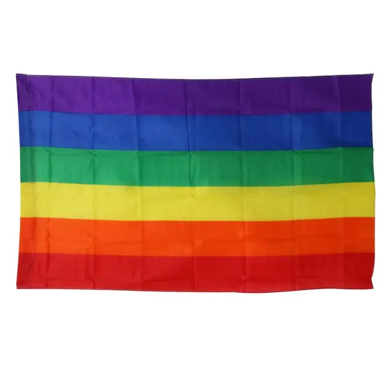 

90x150cm 3x5FT Rainbow Flags Banners Philadelphia Philly LGBT Gay Pride Rainbow Flag for Home Decoration Dropshopping Wholesale