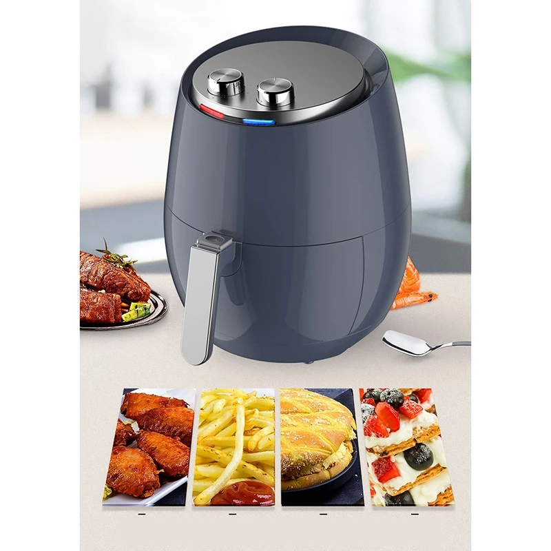 Многофункциональная машина для жарки фритюрницы 5 л 1400 Вт без масла с таймером и