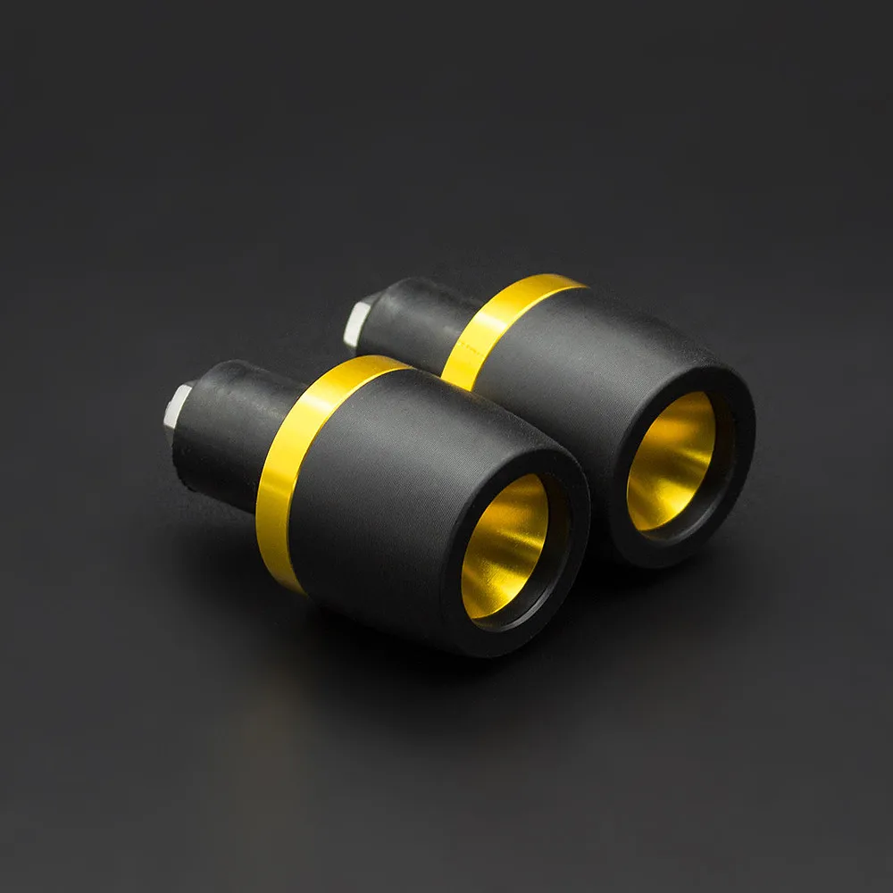 

For Yamaha Suzuki Kawasaki Honda Ducati 7/8" 22mm Motorcycle Handlebar Counterweight Plug Slider Handle Bar Ends Grips