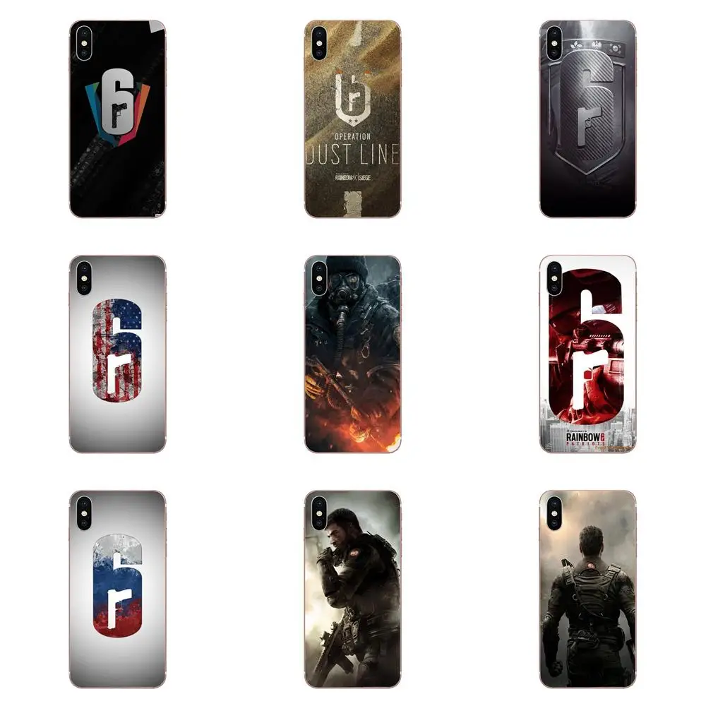 Tom Clancy S Rainbow 6 Патриоты для huawei Honor mate 7 7A 8 9 10 20 V8 V9 V10 G Lite Play Mini Pro P умный Мягкий