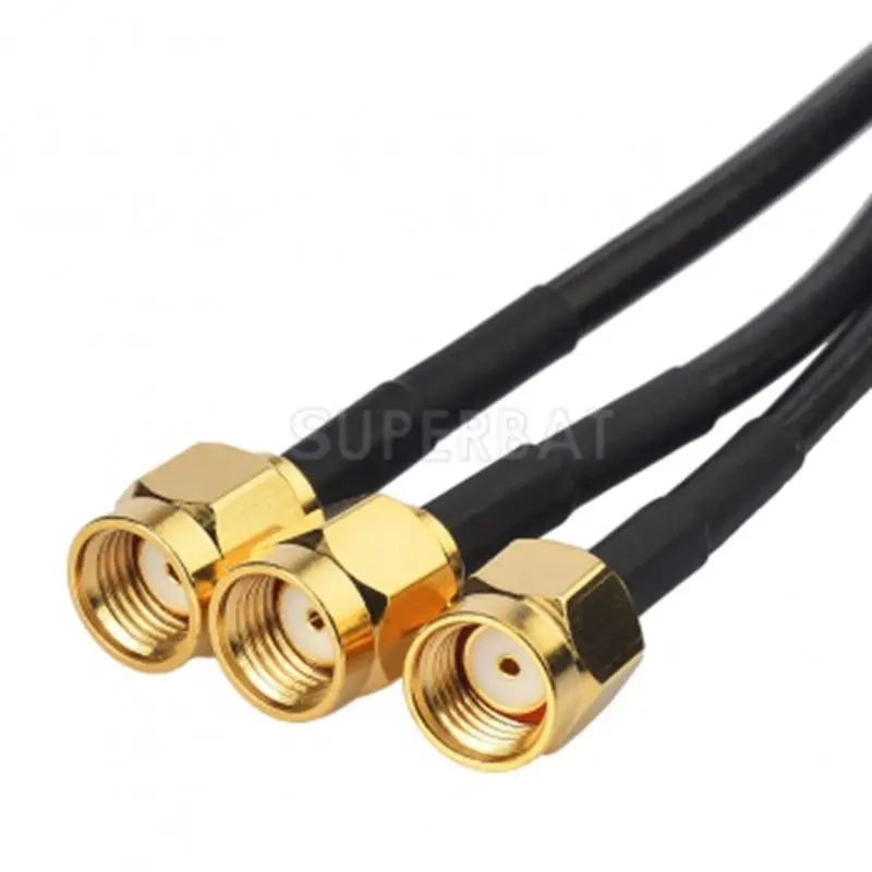Superbat WiFi антенна RP-SMA Двухдиапазонная 2,4 ГГц 5,8 ГГц Магнитная база для беспроводного маршрутизатора шлюз PCI Express сетевые карты адаптер
