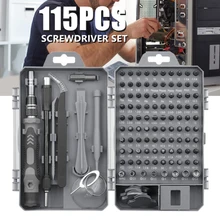 115 In 1 Screwdriver Set Combination Mobile Phone Computer Disassembly Repair Tool Multi-function Screwdriver Combination