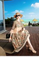 2021 silk dress embroidery short sleeved dress size 3xl plus size floral mulberry beach sundress women elegant party vestidos