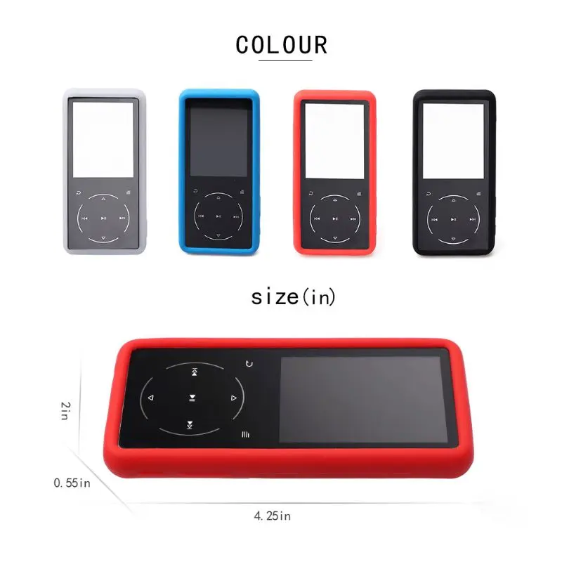 Силиконовый защитный чехол гибкий для SOULCKER D16 аксессуары MP3 плеера|Аксессуары