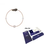 Высококачественные модные аксессуары, новый легкий декоративный браслет с перьями, романтичные высококачественные украшения для дам, подарки на день рождения