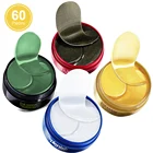 60 шт., патчи для глаз, с кристаллами коллаген для красоты, 60 шт., гелевые патчи для глаз, от темных грязей, против возраста, мешков под глазами, против морщин, нестареющий глаз уход