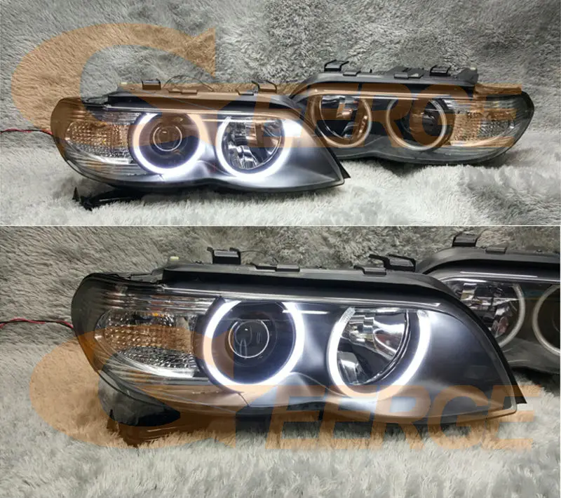 Для BMW X5 E53 2000 2001 2002 2003 2004 2005 2006 отличный ультра яркий CCFL ангельские глазки комплект