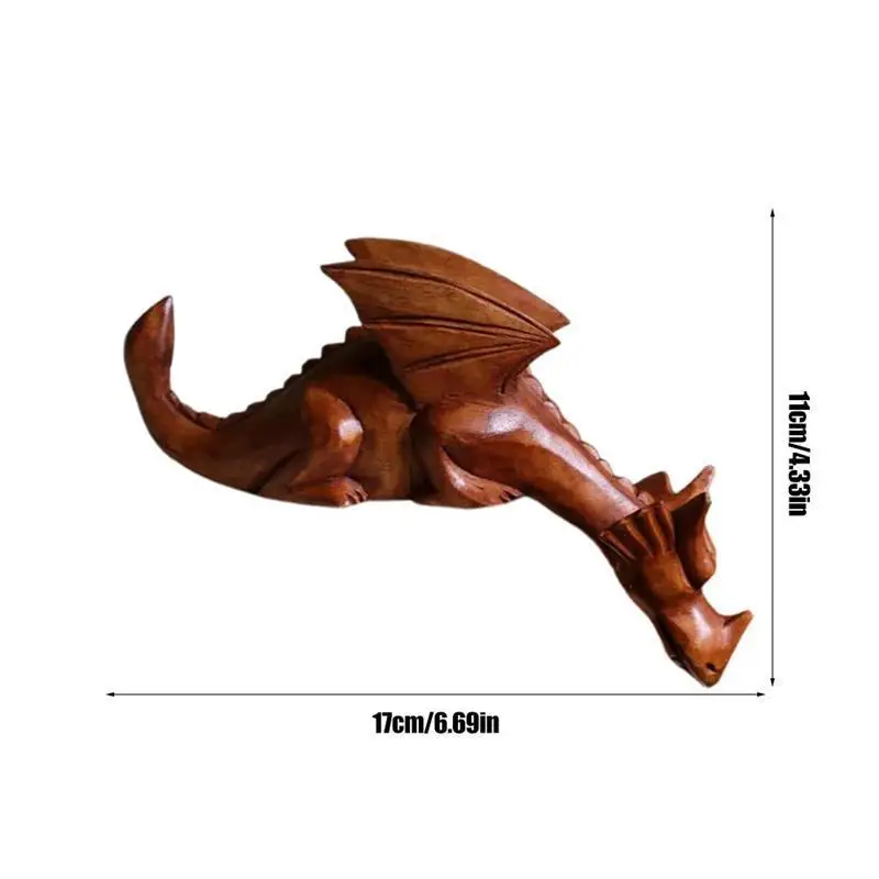 

Dinosaur Resin Statuette Decoration Animal Sculpture Home Ornaments Crafts Wedding Gifts Garden Office Desktop Decor Durable