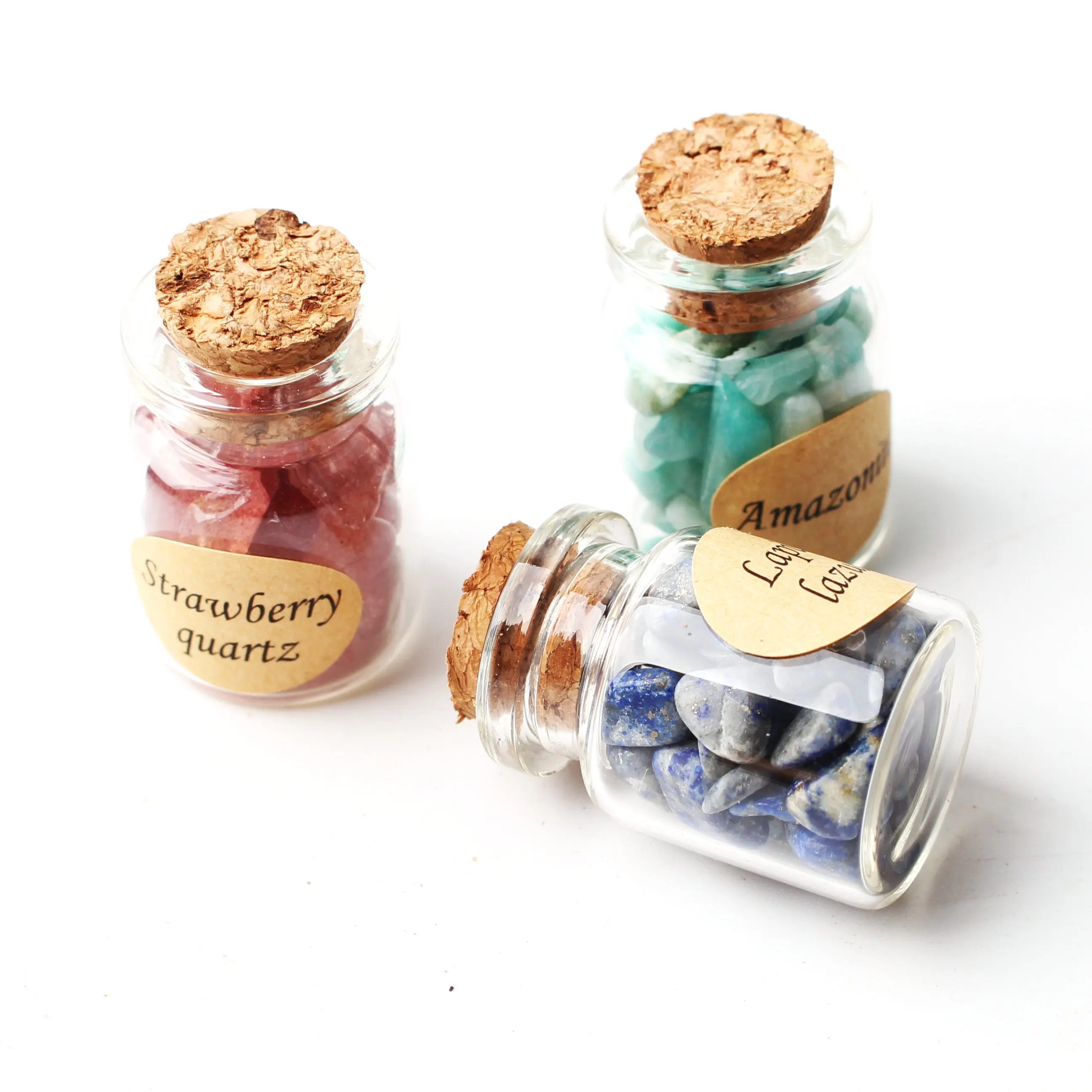 1 шт. стеклянная бутылка из натурального камня|Камни| |