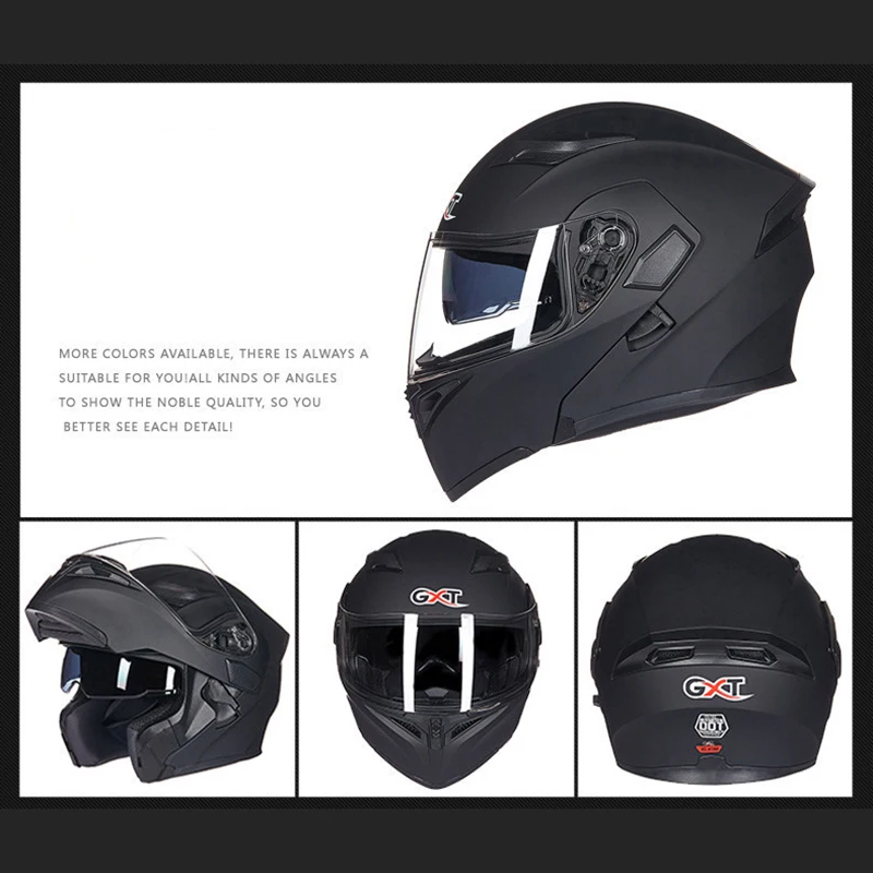 Мотоциклетный откидной шлем GXT 902 модульный мотоциклетный велосипедные шлемы