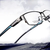 vazrobe brand eyeglasses frames men titanium glasses male full rim spectacles for prescription ultralight myopia eyewear
