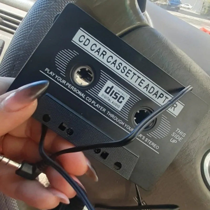 Автомобильная Лента Аудио Кассета Mp3 плеер конвертер Aux адаптер 3 5 мм разъем для