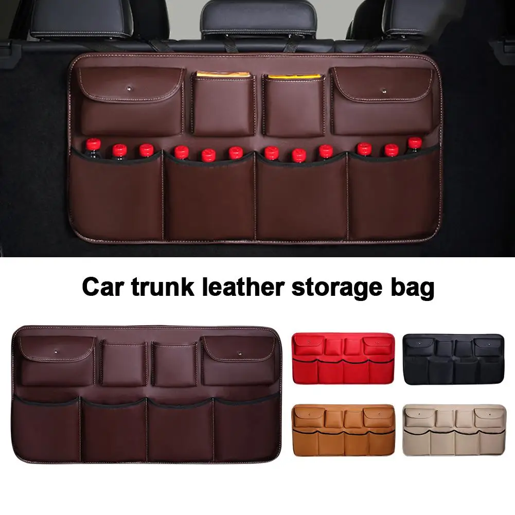 

Car Backseat Trunk Organizer Large Capacity Hanging Storage Bag Rear Seat Car Pouch Universal Automobile Seat Back Organizers
