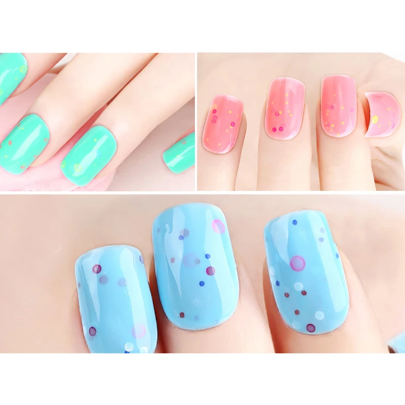 Гель-лак для ногтей Verstion 8 мл сырный нейл-арта 12 цветов отмачиваемый Светодиодный