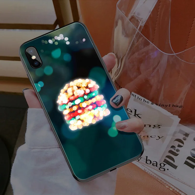 Умный светящийся чехол для телефона X-it со светодиодной подсветкой Apple iPhone X XS XR MAX 6