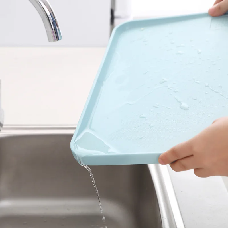 Двусторонняя разделочная доска в японском стиле утолщенная пластиковая