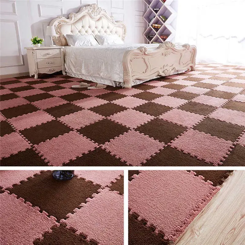 Водонепроницаемые плюшевые коврики для ползания детский коврик игры