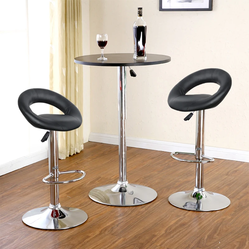 Вращающийся барный стул 2 шт. Европейский трендовый подъемный в форме Луны и