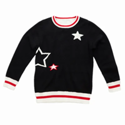 sweater tops Детский кардиган; Детские свитера; вязаные топы для мальчиков; детский пуловер для девочек; вязаный свитер; одежда; джемпер; Рождественская одежда; От 3 до 14 лет - Цвет: sweater tops