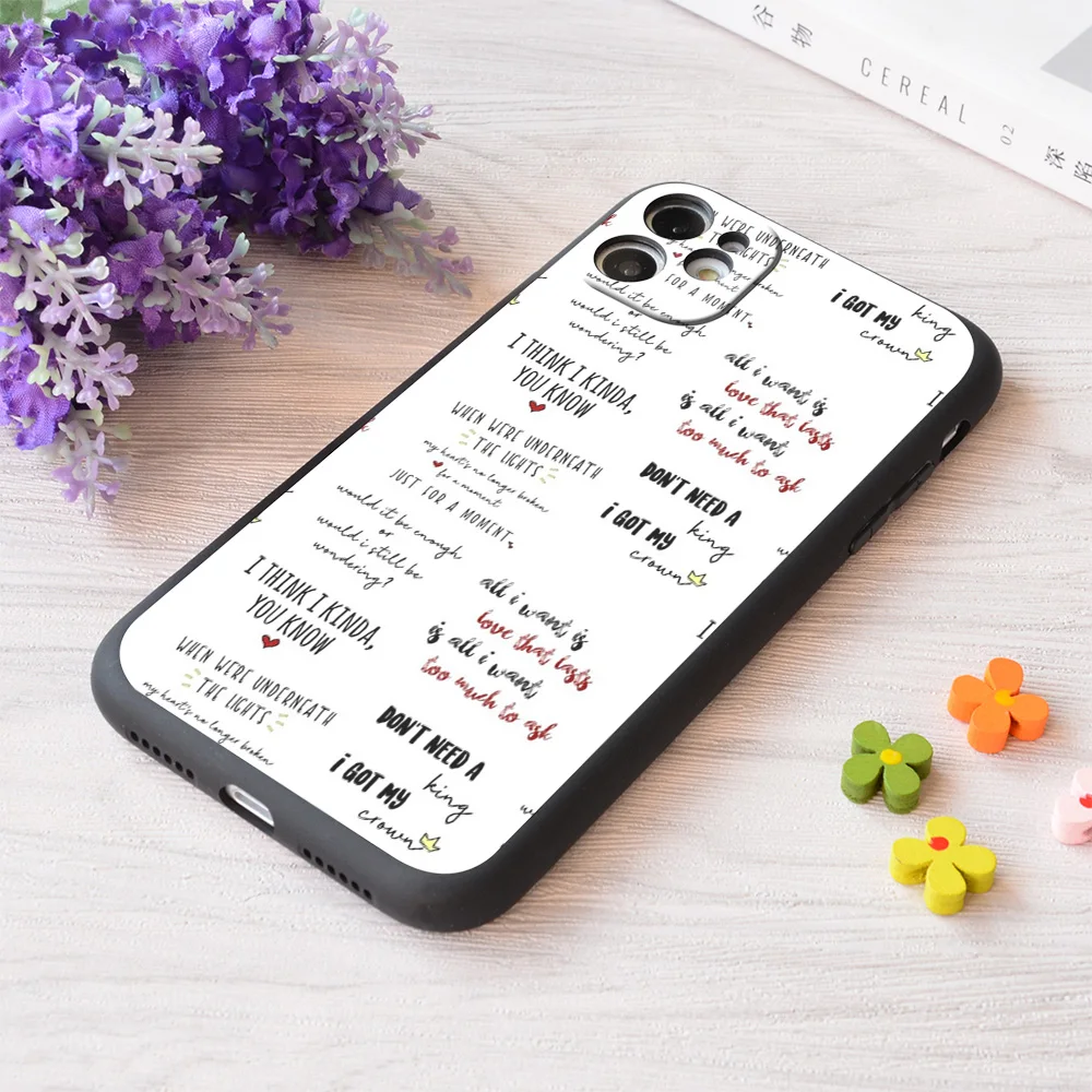 

For iPhone Hsmtmts Sticker Pack Print Soft Matt Apple Case