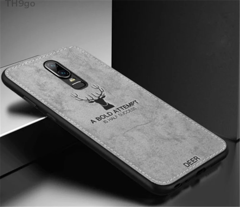 Роскошный тканевый узорный Тонкий чехол для телефона OnePlus 6T 6 5 T мягкий