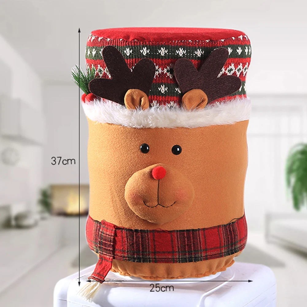 Снеговик лося крышки диспенсера воды для рождественского внешнего покрытия